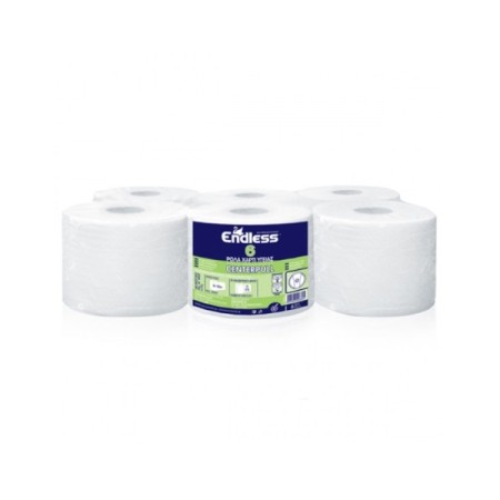 Endless Επαγγελματικό Χαρτί Υγείας 2Φ Center Pull 6x750g