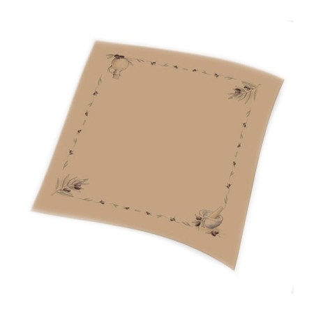 Endless Χάρτινο Τραπεζομάντηλο Κραφτ Ελιά 100x100cm