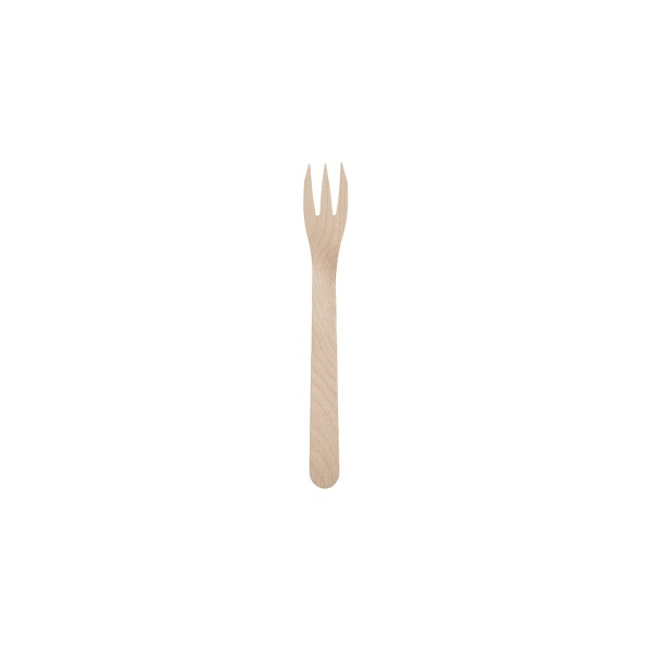 hellenicclean_pro_triaina_xima_17cm Ξύλινο Πιρούνι Τρίαινα FSC® 17εκ