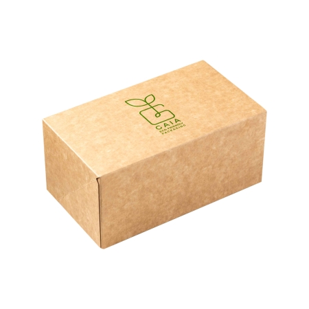 Gaia Κουτί Για Διπλό Burger Eco-Green