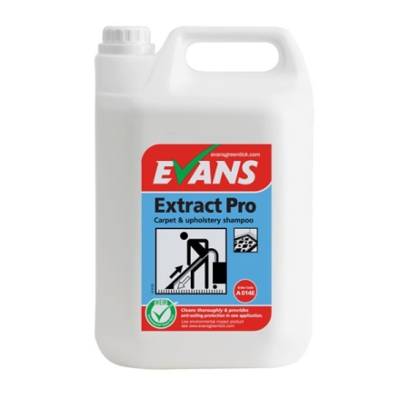 Evans Σαμπουάν Για Χαλιά & Ταπετσαρίες Extract Pro 5lt