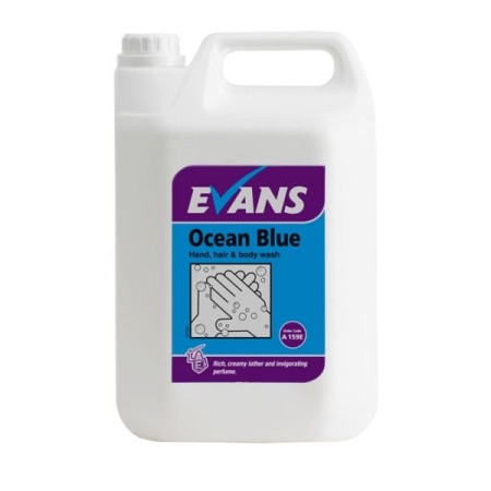 Evans Κρεμοσάπουνο, Αφρόλουτρο & Σαμπουάν Ocean Blue 5lt