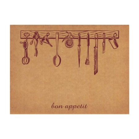 Χάρτινα Σουπλά Bon Appetit 40x30cm